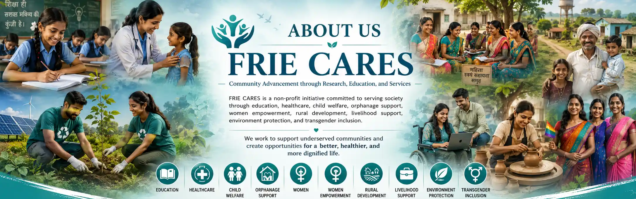 FRIE CARES About us