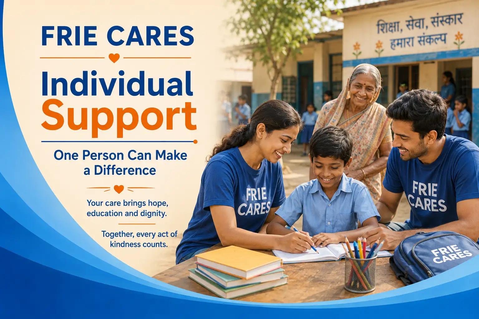 FRIE CARES Invididual support