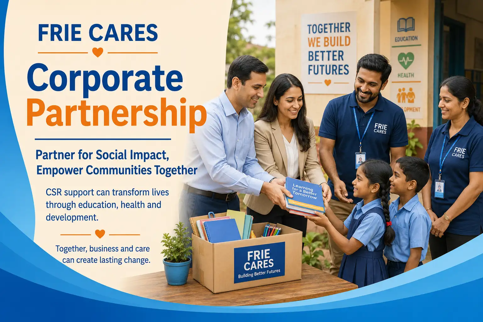 FRIE CARES corporate partnership