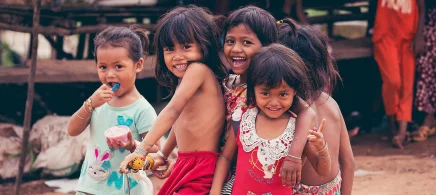 Food Distribution at Orphanage